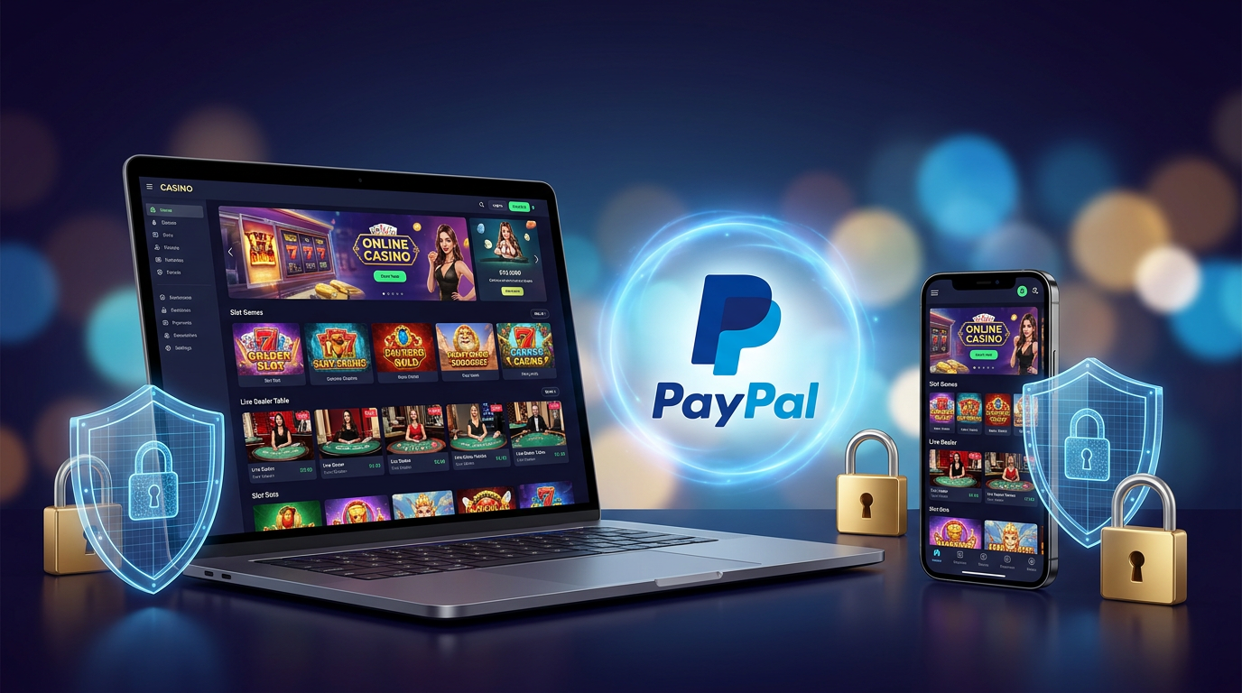 Kasyno online obsługujące płatności PayPal w 2026 roku - bezpieczeństwo i szybkość transakcji.